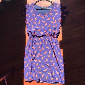 Great dress with dinosaurs!